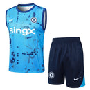 Conjunto Chelsea Treino Regata 24/25 - Azul - Futx Brasil
