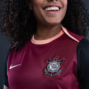 Camisa Corinthians Feminina Treino 26/27 - Vinho My Store