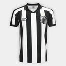 Camisa Santos 26/27 Away - Preta e Branca My Store