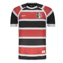 Camisa Santa Cruz Home 25/26 - Preta e Vermelha - Futx Brasil