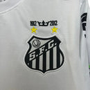 Camisa Santos Home 11/12 Retrô Manga Longa - Branca - Futx Brasil