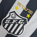 Camisa Santos Away 12/13 Retrô - Branca e Preta - Futx Brasil