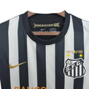 Camisa Santos Away 12/13 Retrô - Branca e Preta - Futx Brasil