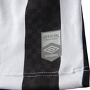 Camisa Santos Away 25/26 - Preta e Branca - Futx Brasil
