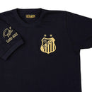 Camisa Santos Pelé 1000 Gols - Preta - Futx Brasil