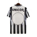 Camisa Santos Away 1998 Retrô - Branca e Preta - Futx Brasil