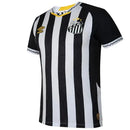 Camisa Santos Away 25/26 - Preta e Branca - Futx Brasil