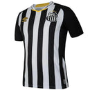 Camisa Santos Away 25/26 Jogador - Preta e Branca - Futx Brasil