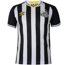 Camisa Santos Away 25/26 Jogador - Preta e Branca - Futx Brasil