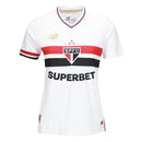 Camisa SPFC Feminina Home 25/26 - Branca - Futx Brasil