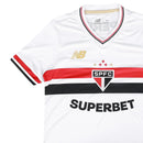 Camisa SPFC Feminina Home 25/26 - Branca - Futx Brasil