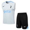 Conjunto Tottenham Treino Regata 24/25 - Branco - Futx Brasil