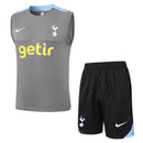 Conjunto Tottenham Treino Regata 24/25 - Cinza - Futx Brasil