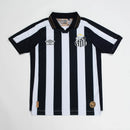 Camisa Santos 26/27 Away Versão Jogador - Preta e Branca My Store