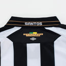 Camisa Santos 26/27 Away Versão Jogador - Preta e Branca My Store