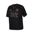 Camisa Santos Charlie Brown Jr. 2024 - Preta e Dourada - Tam: P My Store