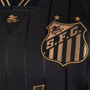 Camisa Santos Charlie Brown Jr. 2024 - Preta e Dourada - Futx Brasil