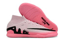 Chuteira Futsal Nike Air Zoom Mercurial Superfly 9 Elite IC Rosa e Preto "Mad Brilliance Pack" - Futx Brasil