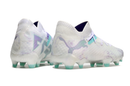 Chuteira Campo Puma Future 7 FG Branca, Verde e Roxo "Brilliance Pack" - Futx Brasil