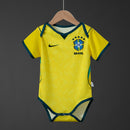 Body Infantil Brasil - Amarelo My Store