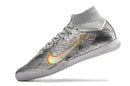 Chuteira Futsal Nike Air Zoom Mercurial Superfly 9 Elite IC Prata "Anniversary Pack" - Futx Brasil