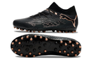 Chuteira Society Puma Future 7 MG Preta e Bronze "Eclipse Pack" - Futx Brasil