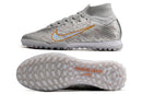 Chuteira Society Nike Mercurial Superfly 9 Elite TF Prata "Anniversary 25 Years Pack" - Futx Brasil
