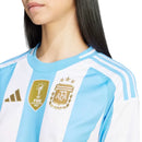 Camisa Argentina Feminina Home 2024 - Azul e Branca - Futx Brasil
