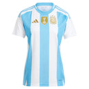 Camisa Argentina Feminina Home 2024 - Azul e Branca - Futx Brasil
