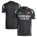 Camisa Arsenal Away 24/25 Jogador - Preta - Futx Brasil