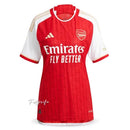 Camisa Arsenal Feminina Home 23/24 - Vermelha - Futx Brasil