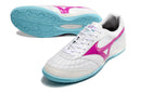 Chuteira Futsal Mizuno Morelia Sala IC Branca, Rosa e Azul My Store
