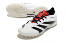 Chuteira Society Adidas Predator Elite TF Branca, Preta e Vermelha - Futx Brasil