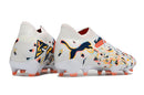 Chuteira Campo Puma Future 7 FG Branca "Creativity Pack" - Futx Brasil