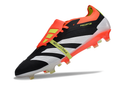 Chuteira Campo Adidas Predator FT 30 Elite FG Preta, Laranja e Branco "Solar Energy Pack" - Futx Brasil