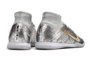 Chuteira Futsal Nike Air Zoom Mercurial Superfly 9 Elite IC Prata "Anniversary Pack" - Futx Brasil