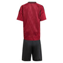 Conjunto Infantil Bélgica I 2024 - Vermelho - Futx Brasil