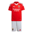 Conjunto Infantil Benfica I 24/25 - Vermelho e Branco - Futx Brasil