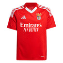 Conjunto Infantil Benfica I 24/25 - Vermelho e Branco - Futx Brasil