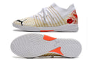 Chuteira Futsal Puma Future Z 1.3 IC Branca e Rosa "Liberty" - Futx Brasil