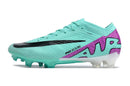 Chuteira Campo Nike Air Zoom Mercurial Vapor 15 Elite FG Verde e Roxa "Peak Ready Pack" - Futx Brasil