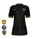 Camisa Botafogo Feminina Away 24/25 - Preta - Futx Brasil