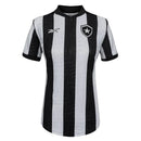 Camisa Botafogo Feminina Home 23/24 - Preta e Branca - Futx Brasil