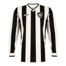 Camisa Botafogo Home 24/25 Manga Longa - Preta e Branca - Futx Brasil