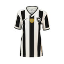 Camisa Botafogo Feminina Home 24/25 - Preta e Branca - Futx Brasil