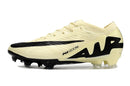 Chuteira Campo Nike Air Zoom Mercurial Vapor 15 Elite FG Bege e Preta "Mad Ready Pack" - Futx Brasil