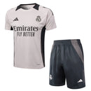 Conjunto Real Madrid Treino 24/25 - Cinza Claro - Futx Brasil