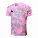 Conjunto Real Madrid Treino 24/25 - Rosa Dragão - Futx Brasil