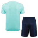 Conjunto Real Madrid Treino 24/25 - Azul Turquesa - Futx Brasil