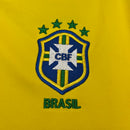Camisa Brasil Home 1998 Retrô - Amarela - Futx Brasil